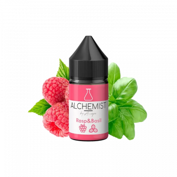 Жидкость Alchemist Salt Raspberry Basil (Малиновый базилик, 35 мг, 30 мл)