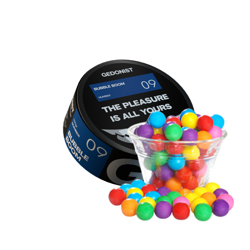 Табак Gedonist №09 Bubble boom (Жвачка, 100 г)