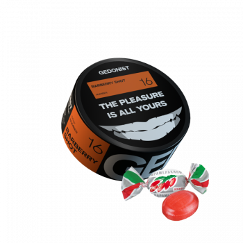 Табак Gedonist №16 Barberry shot (Барбариска, 100 г)