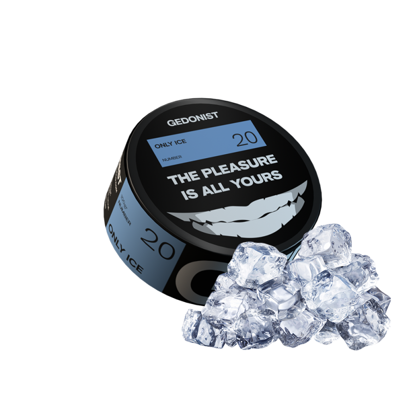 Табак Gedonist №20 Only ice (Лёд, 100 г)