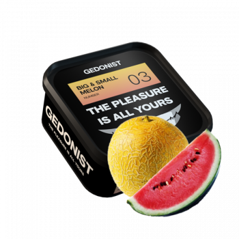 Табак Gedonist №03 Big & small melon (Дыня Арбуз, 200 г)
