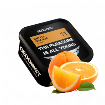 Табак Gedonist №11 Battle Orange (Апельсин, 200 г)