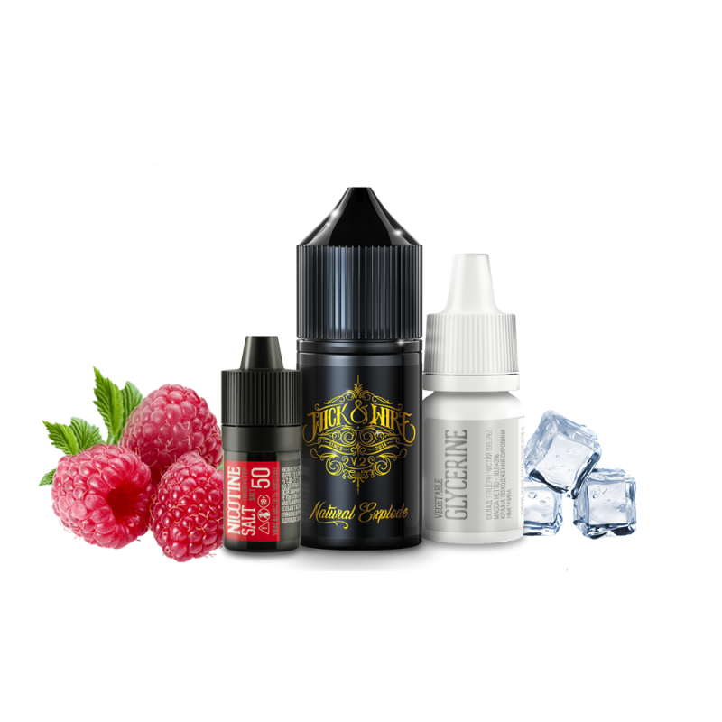 Набор для самозамеса Wick&Wire salt Natural Explode (Натурал экплоуд, 50 мг, 30 мл)