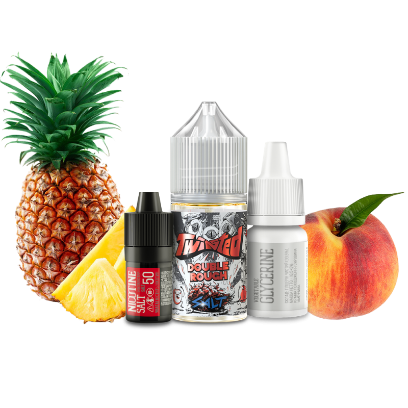 Набор для самозамеса Twisted salt Double Rough (Дабл Роу, 50 мг, 30 мл)