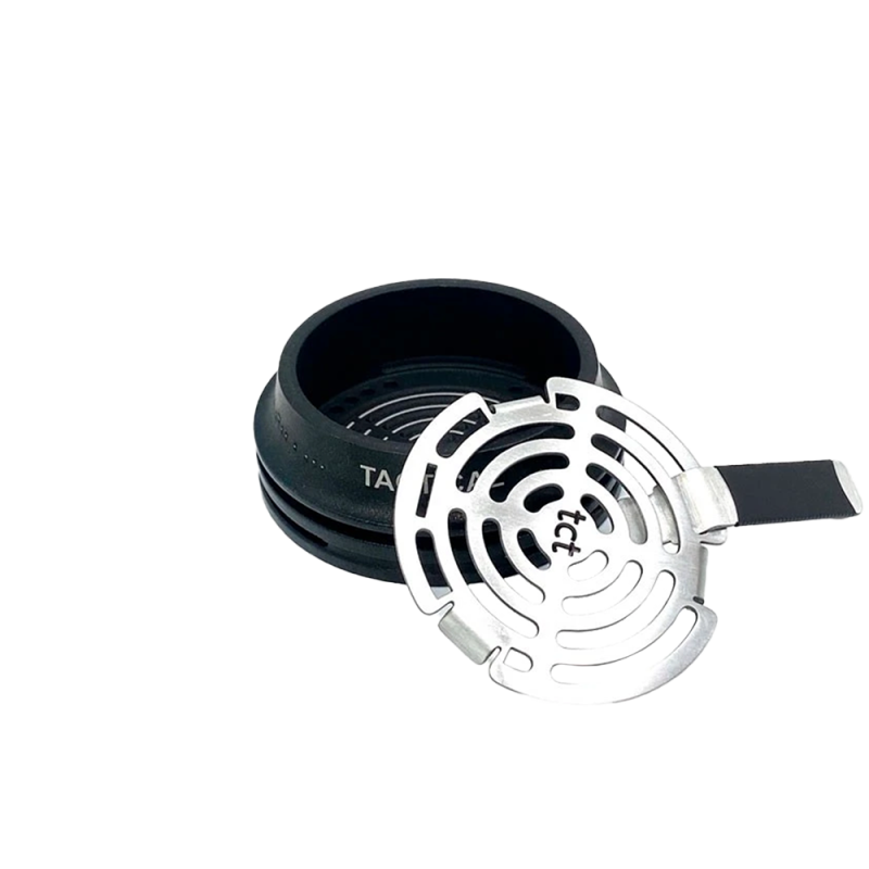 Стабилизатор жара Tactical HMD 9E418 OP Black с крышкой (Чёрный, Антипригарное покрытие)