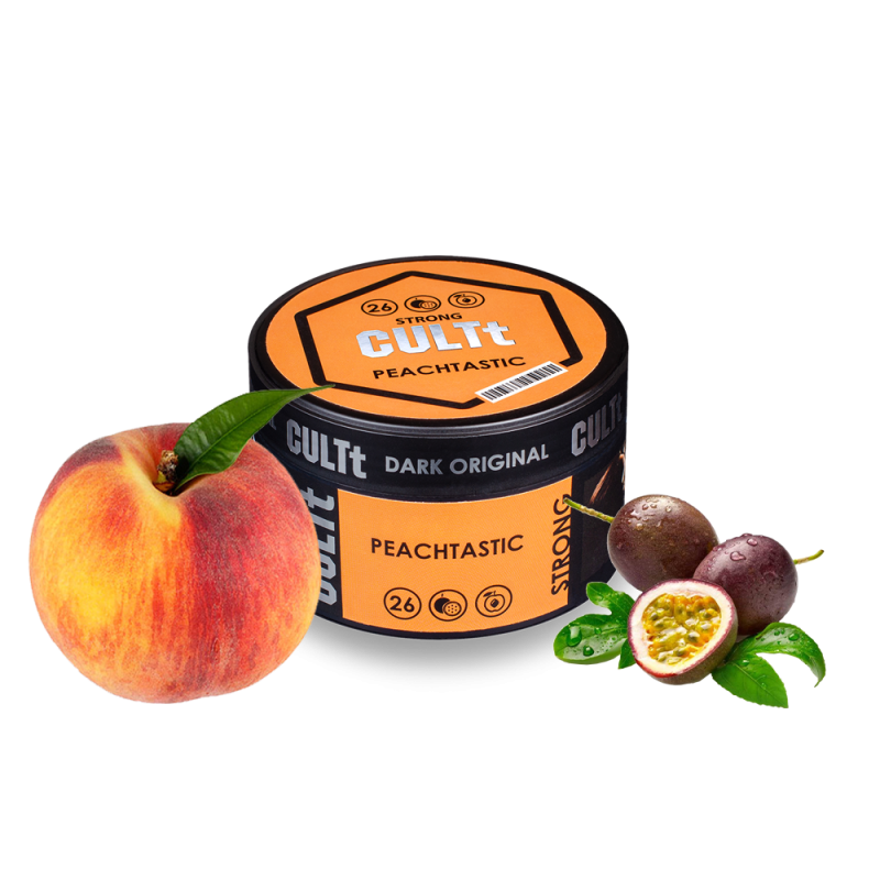 Табак CULTt Strong DS26 Peachtastic (Маракуйя Персик, 100 г)