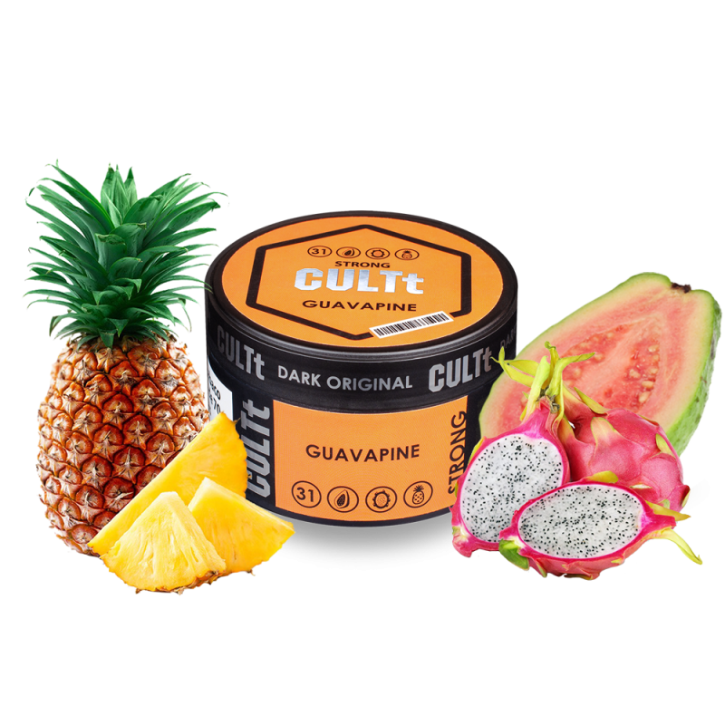 Табак CULTt Strong DS31 Guavapine (Гуава Питайя Ананас, 100 г)