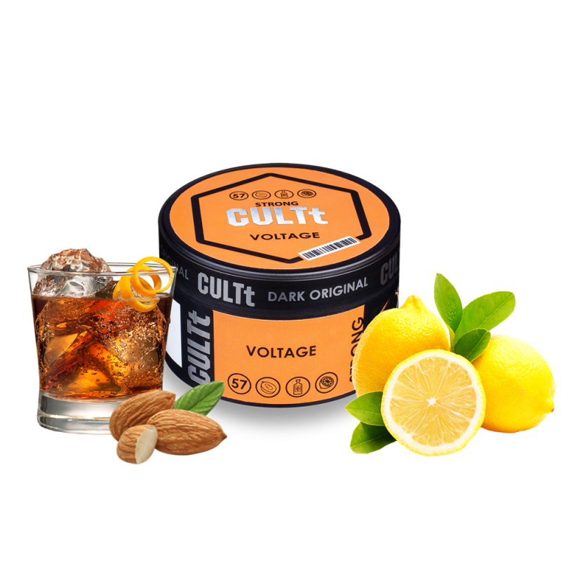 Табак CULTt Strong DS57 Voltage (Амарето Лимон Дыня, 100 г)