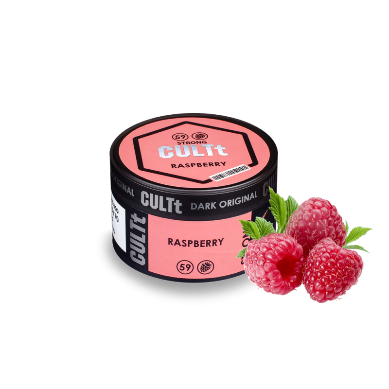 Табак CULTt Strong DS59 Raspberry (Малина, 100 г)