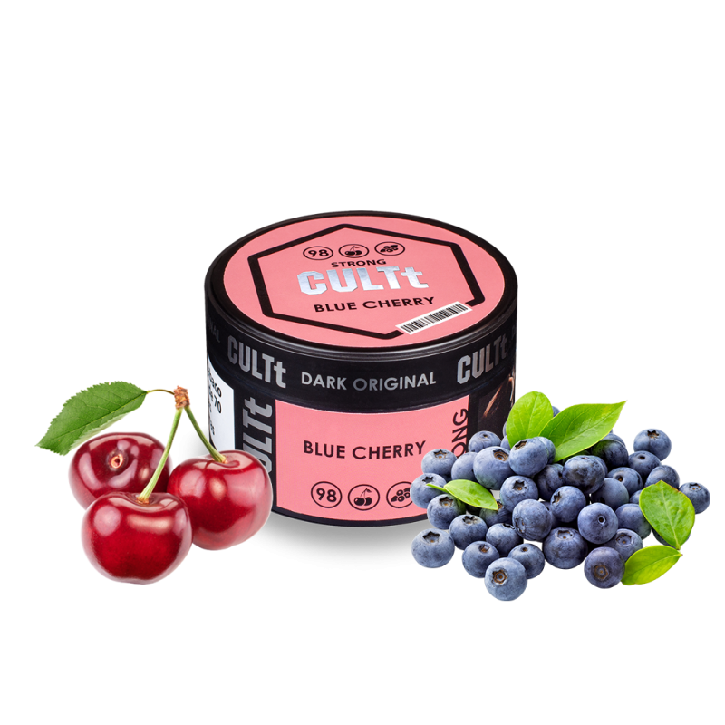 Табак CULTt Strong DS98 Blue Cherry (Вишня Черника, 100 г)