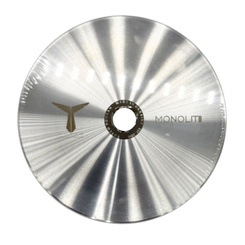 Кальян Totem Hookah Monolit Micra Silver Shine (Металлик, полный комплект)