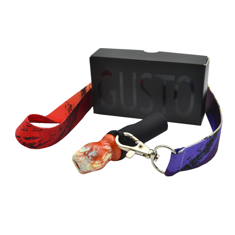 Персональный мундштук из керамики Gusto Orange (Оранжевый)