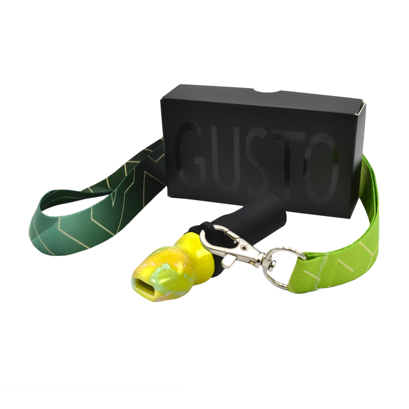 Персональный мундштук из керамики Gusto Yellow (Жёлтый)