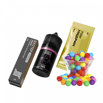 Набор для самозамеса Chaser Black Bubblegum Ultra (Баблгам, 50 мг, 30 мл)
