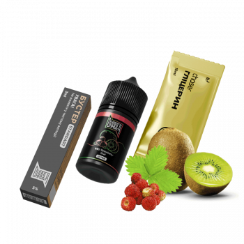 Набор для самозамеса Chaser Black Kiwi Wild Strawberry Ultra (Киви Земляника, 50 мг, 30 мл)