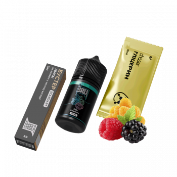 Набор для самозамеса Chaser Black Triple Raspberry Ultra (Трипл Распберри, 50 мг, 30 мл)