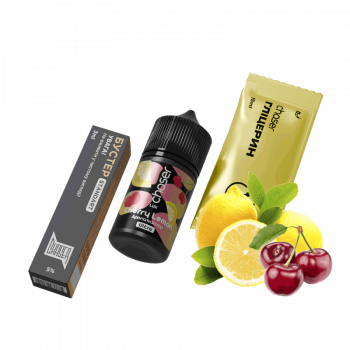 Набор для самозамеса Chaser Lux Cherry Lemon Ultra (Вишня Лимон, 50 мг, 30 мл)