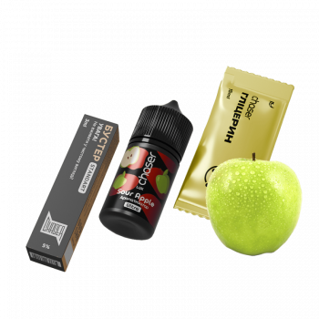 Набор для самозамеса Chaser Lux Sour Apple Ultra (Кислое Яблоко, 50 мг, 30 мл)