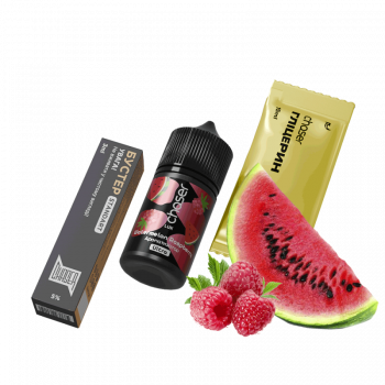 Набор для самозамеса Chaser Lux Watermelon Raspberry Ultra (Арбуз Малина, 50 мг, 30 мл)
