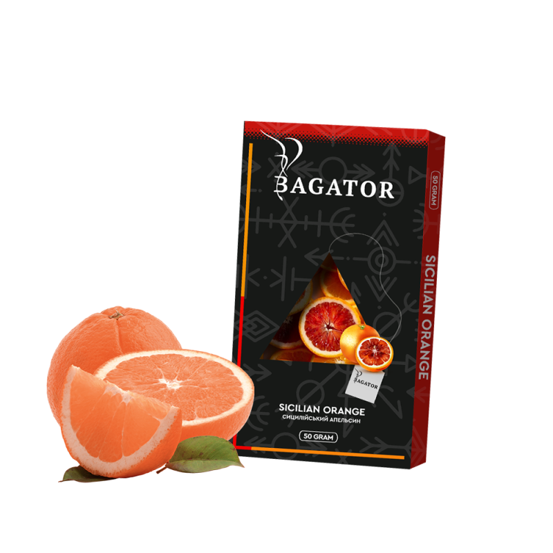 Кальянная чайная смесь Bagator Hookah Tea Sicilian Orange (Сицилийский апельсин, 50 г)