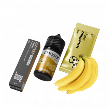 Набор для самозамеса Chaser Banana Ultra (Банан, 50 мг, 30 мл)