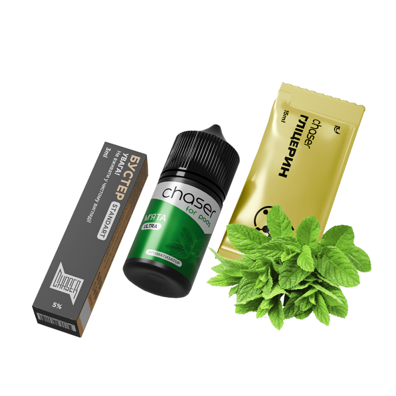 Набор для самозамеса Chaser Mint Ultra (Мята, 50 мг, 30 мл)