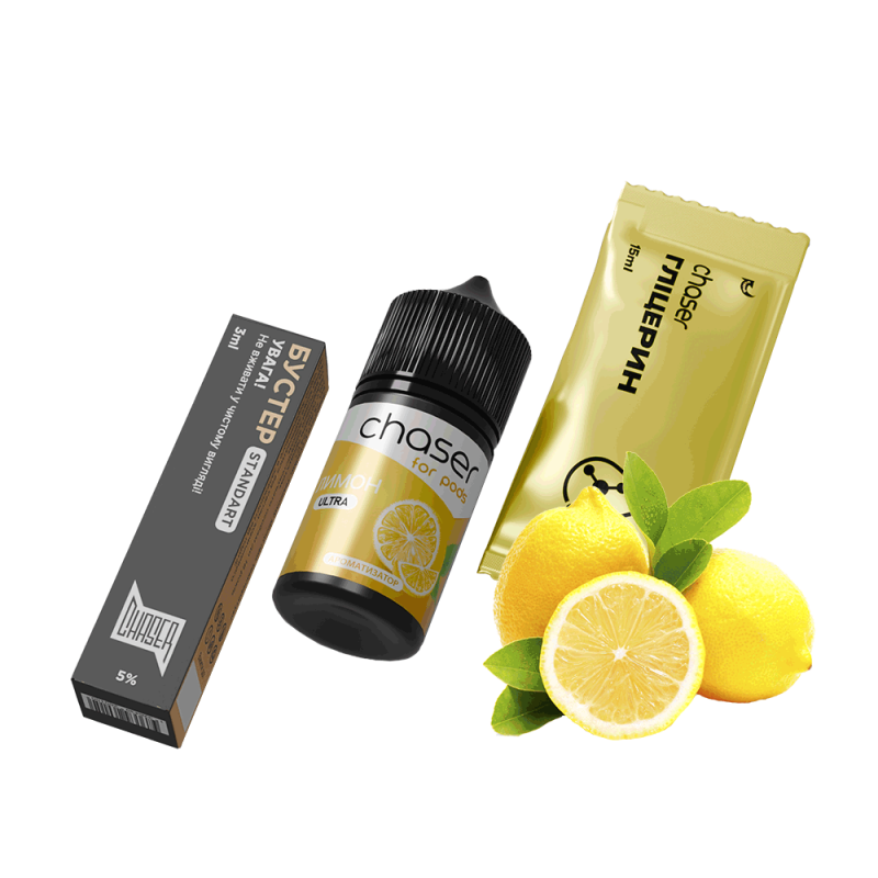 Набор для самозамеса Chaser Lemon Ultra (Лимон, 50 мг, 30 мл)