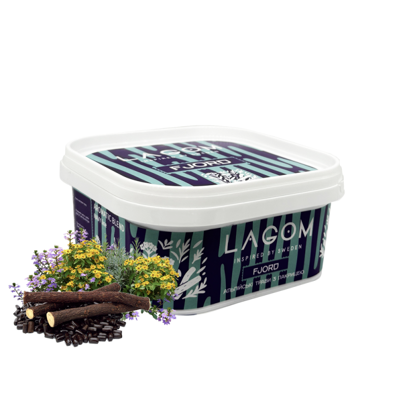 Табак Lagom Navy Fjord (Альпийские травы, 250 г)