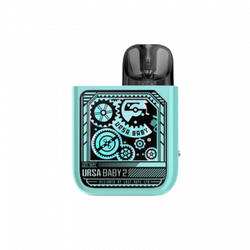 Lost Vape Ursa Baby 2 900 Pop Blue Time Gear (Бирюзовый, с картриджем) Многоразовый POD