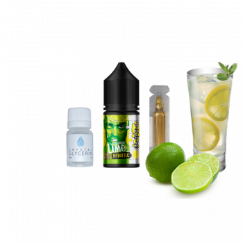 Набор для самозамеса In Bottle Puzzle Lime-Lemonade (Лайм Лимонад, 50 мг, 30 мл)