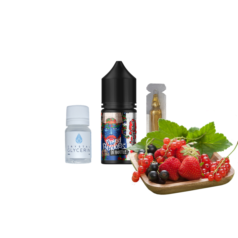 Набор для самозамеса In Bottle Puzzle Mixed Berries (Микс Ягод, 50 мг, 30 мл)