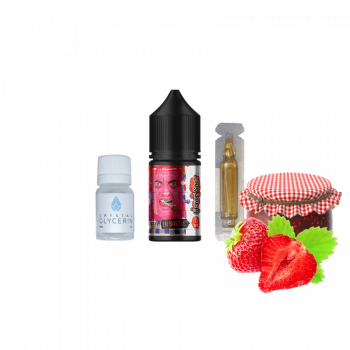 Набор для самозамеса In Bottle Puzzle Strawberry Jam (Клубничный Джем, 50 мг, 30 мл)