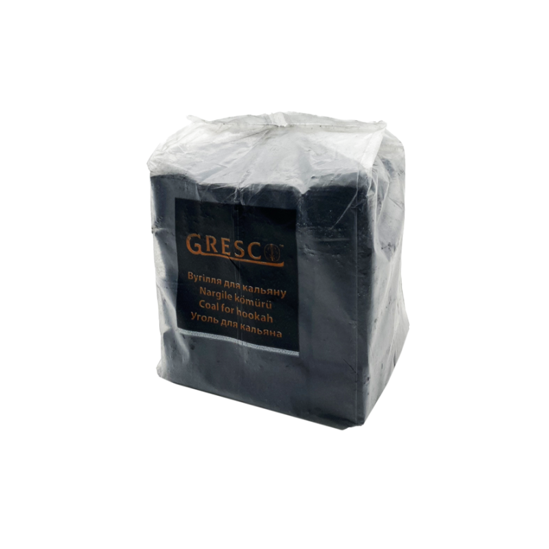 Ореховый уголь для кальяна Gresco (1 кг, 64 шт, р26, без коробки)