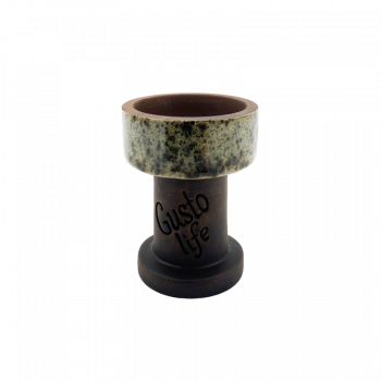 Глиняная чаша Gusto Bowls Rook Grey (Серо-зелёная)