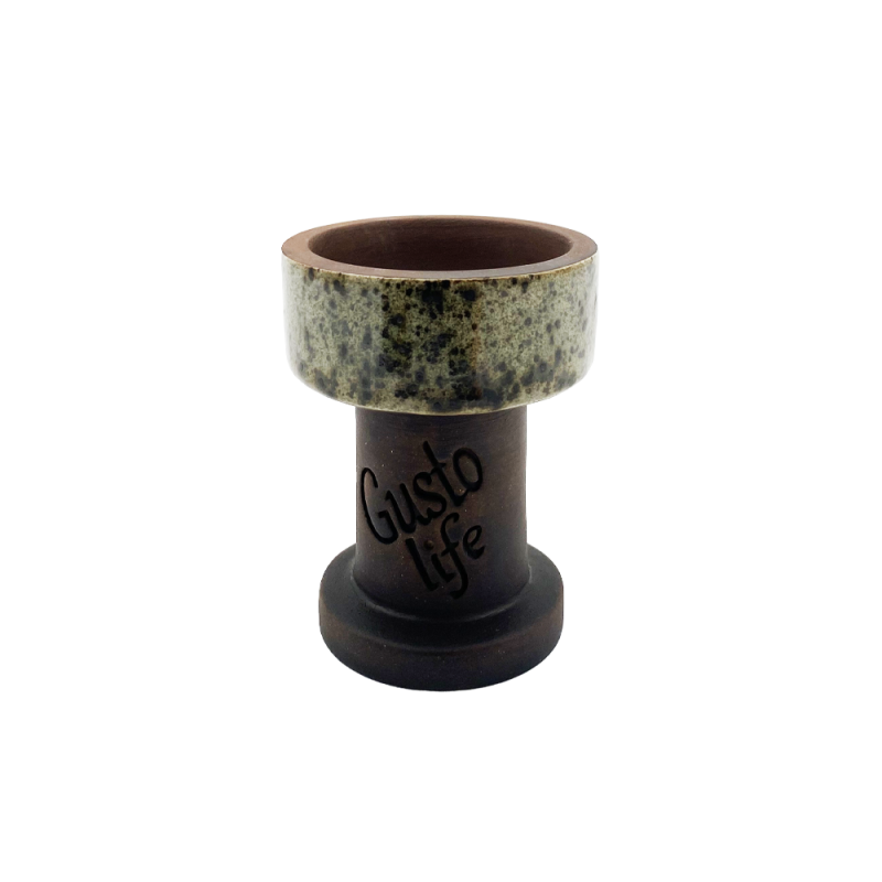 Глиняная чаша Gusto Bowls Rook Grey (Серо-зелёная)