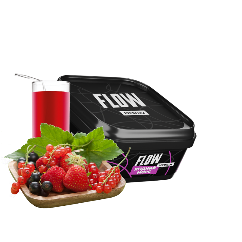 Табак Flow Ягодный Морс (250 г)