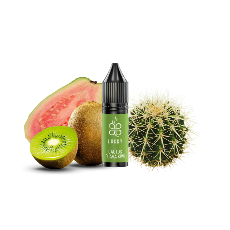 Жидкость Lucky Cactus Guava Kiwi (Кактус Гуава Киви, 50 мг, 15 мл)