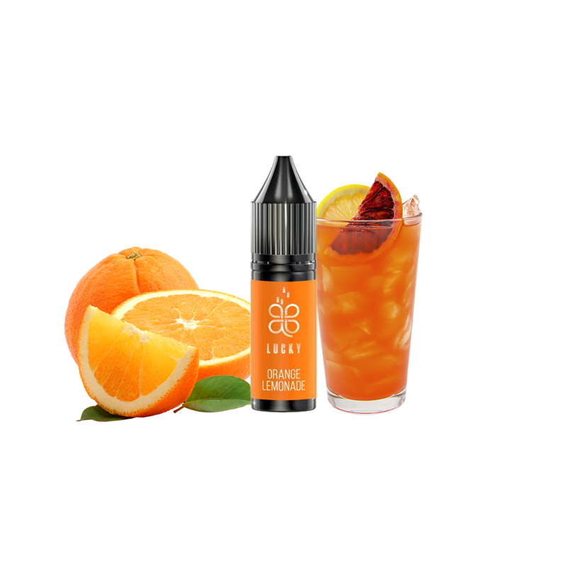 Жидкость Lucky Orange Lemonade (Апельсиновый лимонад, 50 мг, 15 мл)