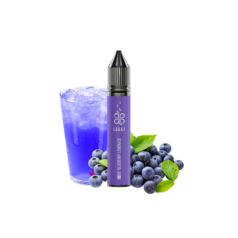 Жидкость Lucky Blueberry Lemonade (Черничный лимонад, 50 мг, 30 мл)