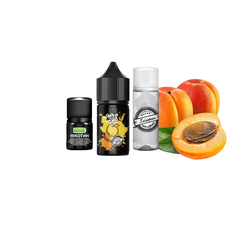 Набор для самозамеса Hype Kit Apricot (Абрикос, 50 мг, 30 мл)