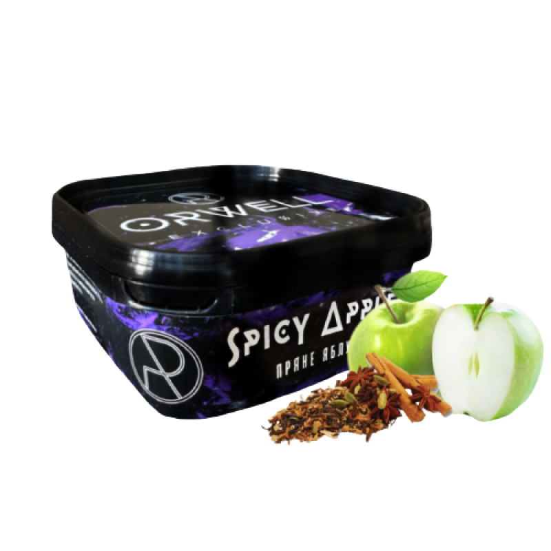 Табак Orwell Strong Spicy Apple (Пряное яблоко, 200 г)