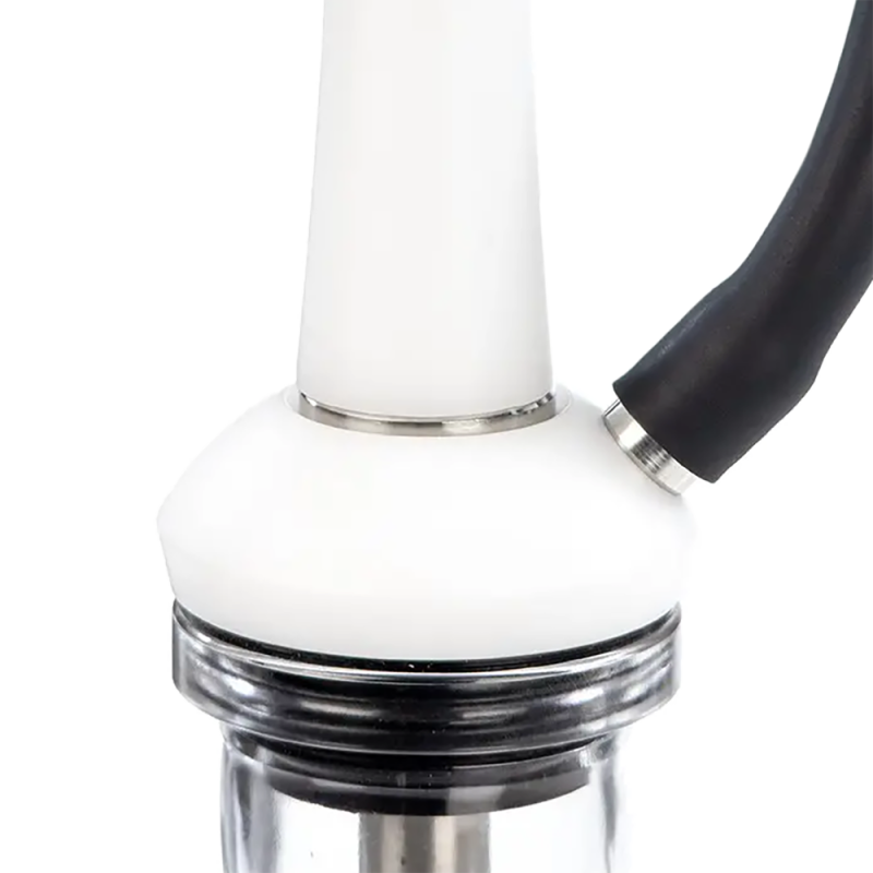 Кальян PALKA Lite White Base (металлик, белый, базовый комплект)