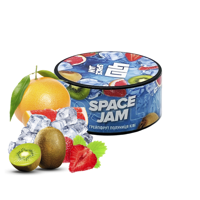 Табак 420 Frost Line Space jam (Грейпфрут Клубника Киви Лёд, 100 г)