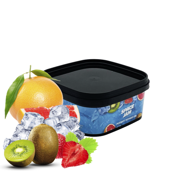 Табак 420 Frost Line Space jam (Грейпфрут Клубника Киви Лёд, 250 г)