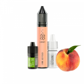 Набор для самозамеса Lucky Juicy Peach (Персик, 50 мг, 30 мл)