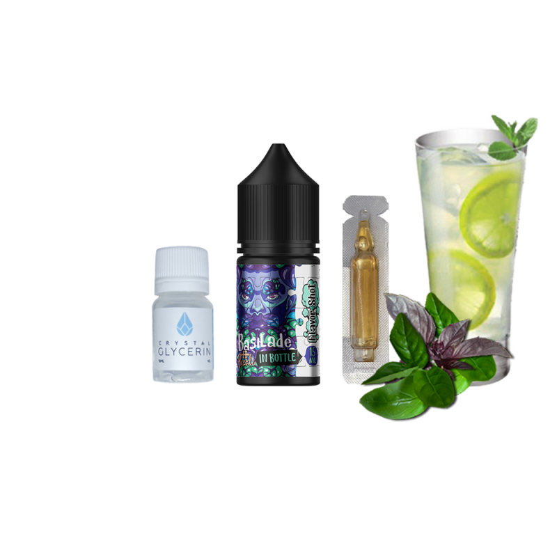 Набор для самозамеса In Bottle Salt Basilade (Базилад, 50 мг, 30 мл)