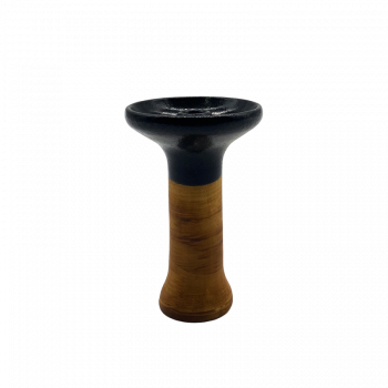 Глиняная чаша 2x2Hookah Sky Black Matte (Чёрный матовый)