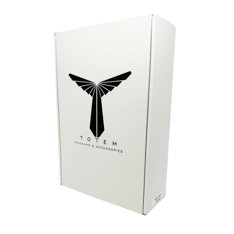 Кальян Totem Hookah Monolit Optima Silver Shine (бежевый, базовый комплект)