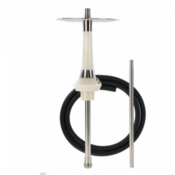 Кальян Totem Hookah Monolit Optima Silver Shine (бежевый, базовый комплект)