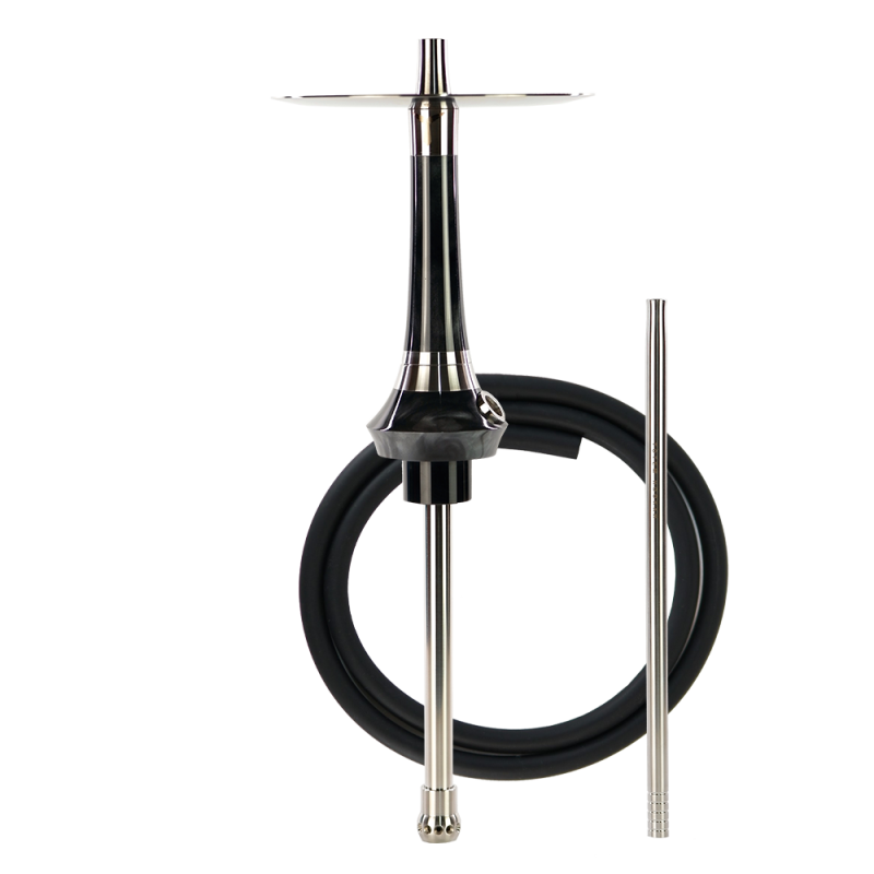 Кальян Totem Hookah Monolit Optima Space Black (чёрный, базовый комплект)